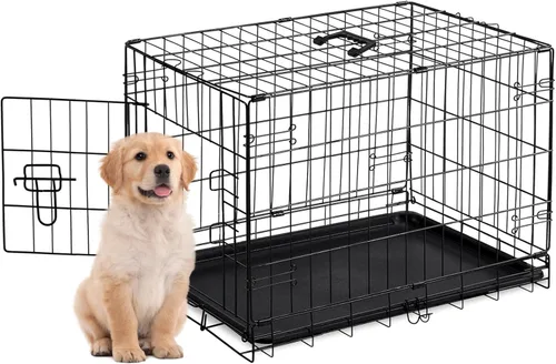 Vista 19 de Jaula para perros de 18 pulgadas, jaula para perros pequeños