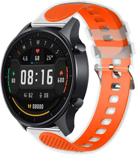 Vista 6 de RuenTech Compatible con Samsung Gear S3 Classic/Frontier - Correa de reloj de silicona suave, correa deportiva de repuesto impermeable para Samsung