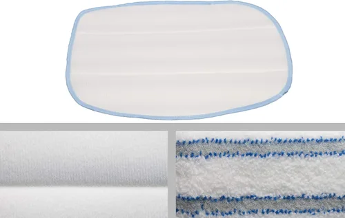 Vista 3 de Almohadillas de microfibra para fregona McCulloch MC1375, MC1385, compatibles con McCulloch A1375-101 (paquete de 12)