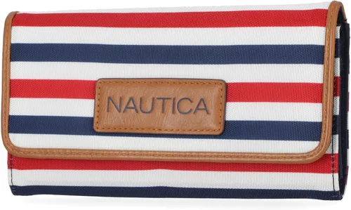 Vista 9 de Nautica El organizador perfecto para llevar todo el dinero para mujer con bloqueo RFID Organizer, with RFID Blocking