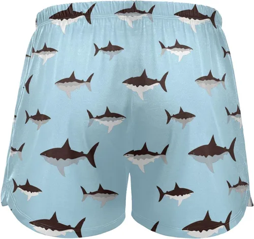 Vista 3 de Pantalones cortos de pijama para mujer, con bolsillos, tallas S-XXL