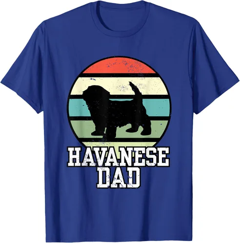 Vista 21 de Camiseta Havanese Dad I Retro Havanese