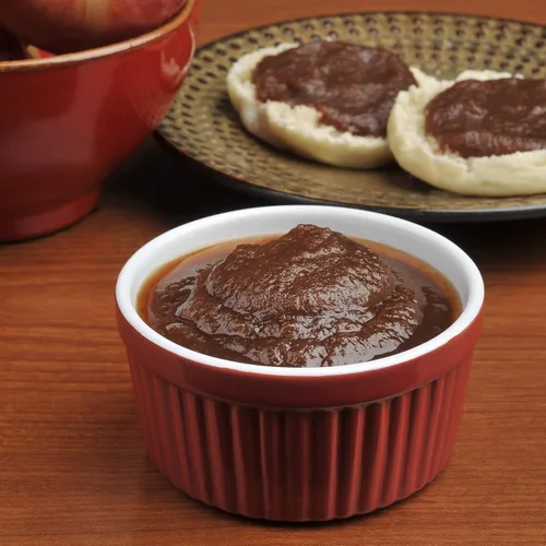 Vista 4 de Amish Valley Products Tarro de vidrio de mantequilla de manzana estilo casero cocido lento (sin jarabe de maíz)