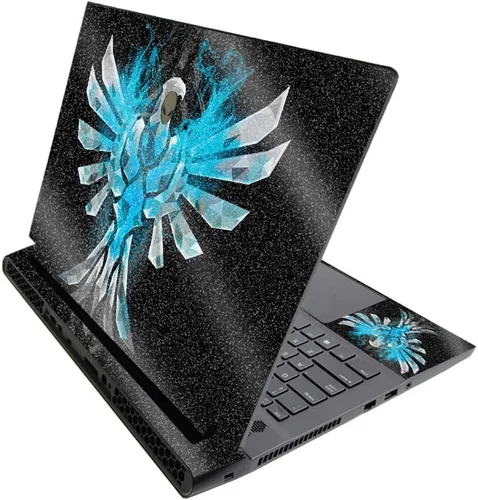 Vista 397 de MightySkins - Skin brillante con purpurina para Alienware M17 R3 (2020) y M17 R4 (2021) - Diversión de los años 90 Acabado duradero con purpurina