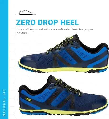 Vista 3 de Xero Shoes HFS II - Tenis de correr para hombre, calzado sin caída, tenis ligeros, sensación descalza