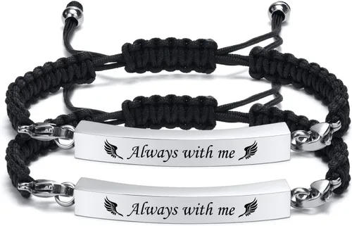 Vista 9 de MPRAINBOW Pulsera Ajustable de Urna Memorial de Cremación, Pulsera de Urna Trenzada de Cremación de Acero Inoxidable Artificial, Pulsera de Urna