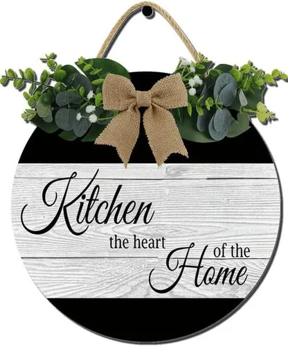 Vista 9 de Bless The Food Before Us, The Family Beside Us Farmhouse - Decoración de pared de cocina