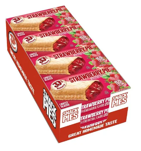 Vista 9 de JJ's Bakery Paquete variado de pastel de frutas, 4 onzas envueltas individualmente, paquete de 12