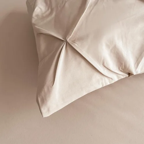 Vista 5 de Maple&Stone Juego de edredón tamaño Queen color beige, 7 piezas en una bolsa, juegos de ropa de cama con edredón, sábanas, fundas de almohada