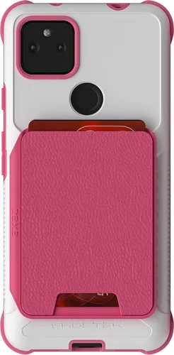 Vista 32 de Ghostek Exec - Funda tipo cartera para Galaxy Z Fold 4 con soporte magnético para tarjetas de crédito, protección de bisagra, carga inalámbrica