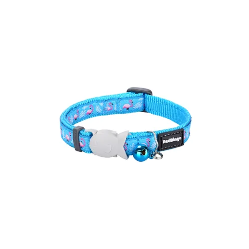 Vista 5 de Collar para Gato Red Dingo Flamingo 20-32 cm Turquesa