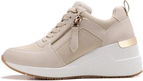 Vista 2 de Viscozzy Zapatillas de tacón alto con cuña para mujer
