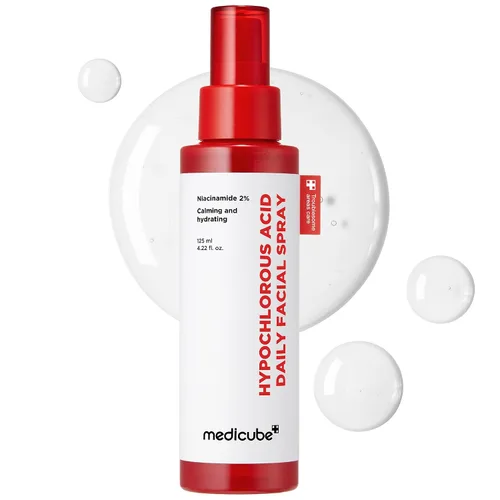 Vista 10 de medicube Spray calmante Power Spray de ácido hipocloroso para todo tipo de piel, piel delicada Solución diaria para la piel y cuidado después