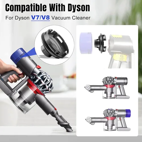 Vista 2 de Cubierta trasera del motor Replacemnet para Dyson V7 V8 Aspiradora Accesorios