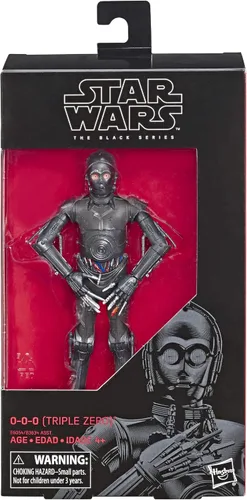 Vista 2 de STAR WARS The Black Series Doctor Aphra Comics Figura de 6 pulgadas a escala 0-0-0 (Triple Zero)