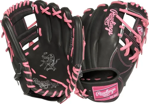 Vista 12 de Guantes de béisbol Heart of the Hide 2026 Top Grade US Steerhide Negro/Menta Pro H Web