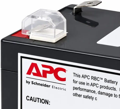 Vista 2 de Cartucho de repuesto para batería 35 APC RBC35 Negro Genuine APC replacement battery for Back-UPS models BE350G, BE350C.Factory tested. Easy DIY