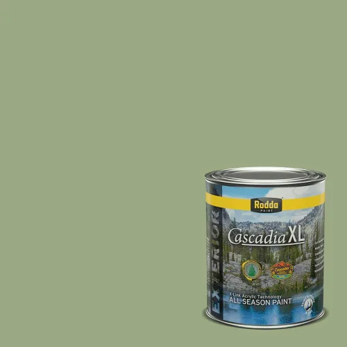 Vista 113 de Rodda Paint CASCADIA XL - Pintura satinada e imprimación para exteriores en uno, cuarto de galón, Annabel