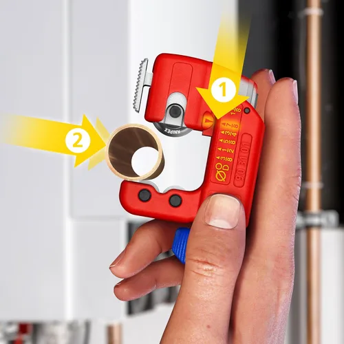 Vista 7 de Knipex - Cortatubos TubiX® S (903101SBA)