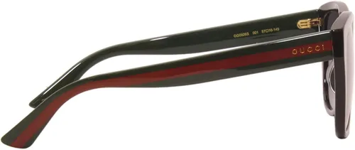 Vista 3 de Gucci GG 0926S 001 - Gafas de sol cuadradas de plástico negro