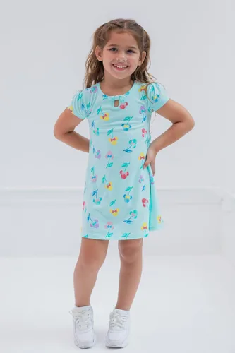 Vista 3 de Disney Vestido de patinadora de Minnie Mouse para bebés y niños pequeños