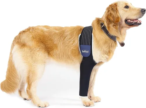Vista 8 de Funda para patas delanteras de perro Prevent Licking Ensure Faster Recovery, Cone Alternative, Breathable Material, Stretchy Elastic Band, For Hot
