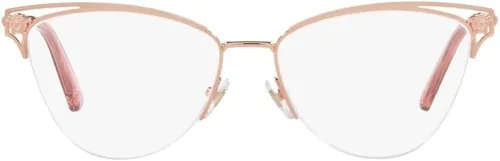 Vista 2 de Versace VE 1280 1412 - Lentes de ojo de gato (metal, 2.165 in), Oro Rosa