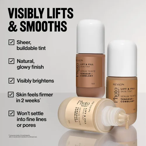 Vista 6 de Revlon PhotoReady Lift + Fill Skin Tint, 160, 1 fl oz