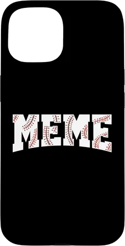 Vista 6 de Baseball Meme Grandma Gift for Grandon's Game Day Case for iPhone 17