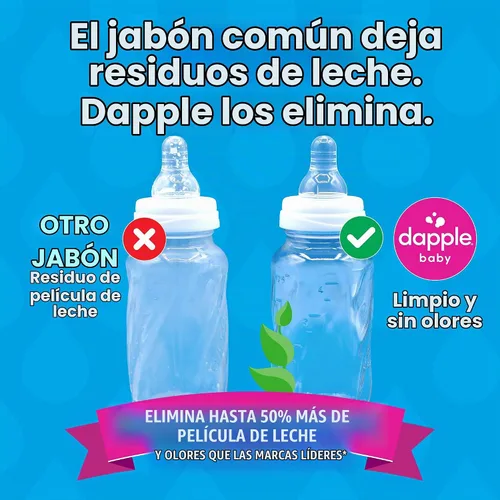 Vista 2 de Dapple Baby - Biberón y jabón para platos de cítricos frescos - 16.9 onzas
