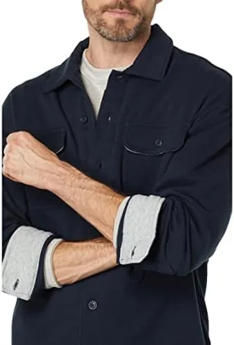 Vista 3 de Nautica Camisa de forro polar con botones para hombre