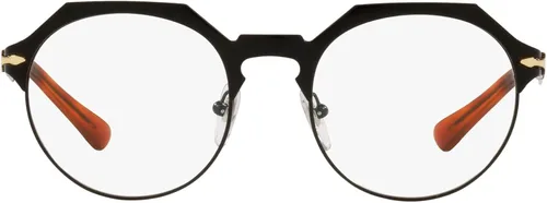 Vista 2 de Persol PO2488V - Marcos redondos para gafas graduadas Lente negrodoradoDemo