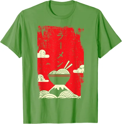 Vista 20 de Ramen Noodles Camiseta de arte japonés, Negro