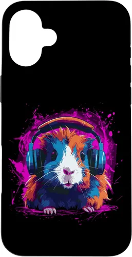 Vista 22 de iPhone 16 DJ Guinea Pigs Case