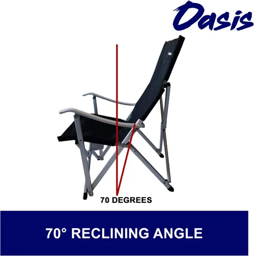 Vista 6 de Silla plegable Oasis Cool con tecnología de silla de asiento, capacidad de peso de 250 libras