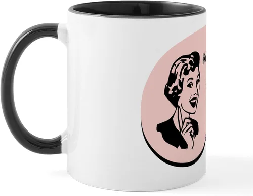 Vista 49 de CafePress Coffee Then Payroll Mugs - Taza de café de cerámica (11 oz)