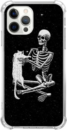 Vista 7 de Funda de teléfono con diseño de calabaza de Halloween para iPhone 14 Pro Max, funda de collage de otoño de calabaza hippie para adolescentes