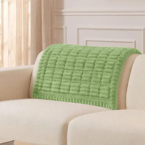 Vista 55 de Smiry - Funda para sofá para perros lavable, fundas para sofá de mascotas no deslizantes y peludas para sofá de 3 cojines, aptas para mascotas