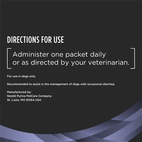 Vista 7 de Purina Pro Plan - Suplementos veterinarios FortiFlora - Probióticos caninos para perros, ayuda a la salud digestiva intestinal y la diarrea - Caja