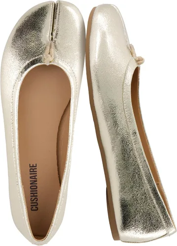 Vista 16 de CUSHIONAIRE Maki Tabi - Zapatos planos para mujer, con puntera dividida, suela flexible y plantilla acolchada Negro
