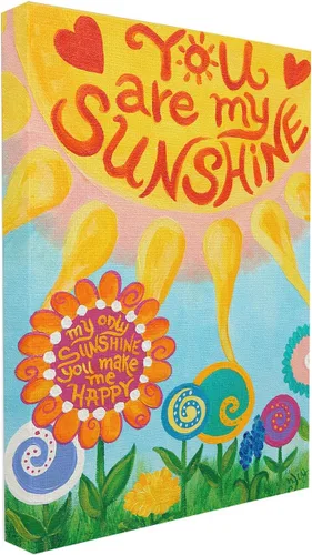Vista 14 de Stupell Industries Placa de pared You are My Sunshine, 13 x 19 pulgadas, diseño por artista nJoyArt