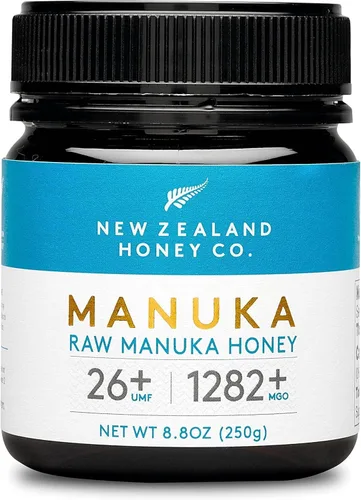 Vista 10 de Miel de Manuka pura UMF 26+ MGO 1282+ 10 paquetes crudos de una sola