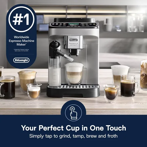 Vista 3 de De'Longhi Magnifica Evo Next - Máquina automática de café expreso