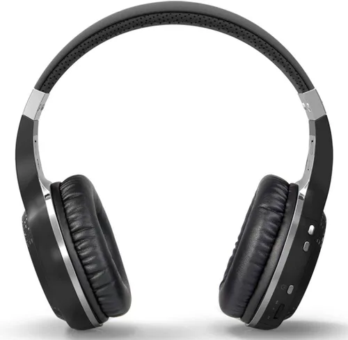Vista 7 de Bluedio HTCAW001 Audífonos que se ubican alrededor del oído con Bluetooth 4.1, estéreo, inalámbricos. Negro