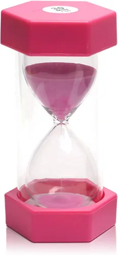 Vista 9 de Temporizador de arena de 10 minutos, temporizador de reloj de arena, reloj de arena para niños, reloj de arena colorido, temporizador de vidrio