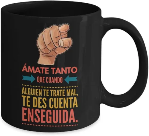 Vista 2 de Regalo para hermana Taza de Cafe para navidad Perfecto regalo para graduados, profesionales y estudiantes de enfermeria Vaso con afirmaciones
