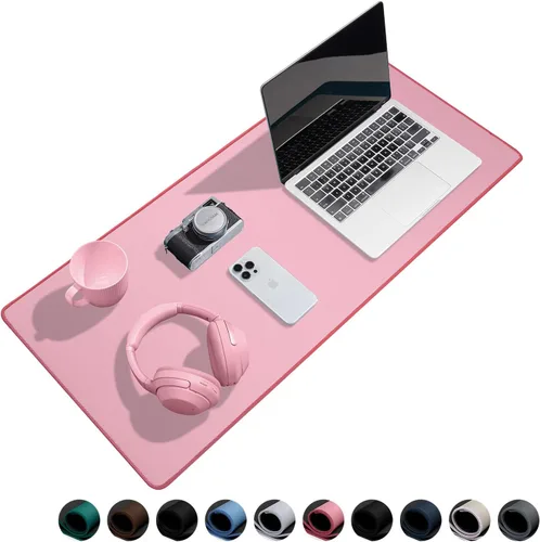 Vista 19 de Reniteco Alfombrilla de mouse grande para juegos con bordes cosidos duraderos, base de goma antideslizante, alfombrilla de mouse para teclado