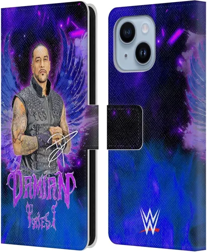 Vista 33 de Head Case Designs Funda de piel con licencia oficial de la WWE Portrait Damian Priest compatible con Apple iPhone 11