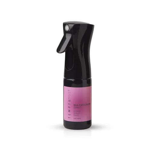 Vista 4 de TEMPTU Mist BHA - Juego o repuesto de espray exfoliante, 5% corteza de sauce, alternativa natural al ácido salicílico para cuerpo, espalda y cara