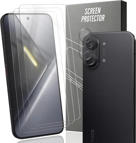 Vista 29 de 3 Pack for Amazfit Active 2 Screen Protector, Non-Tempered Glass Flexible Protection, HD Clear Protective Film